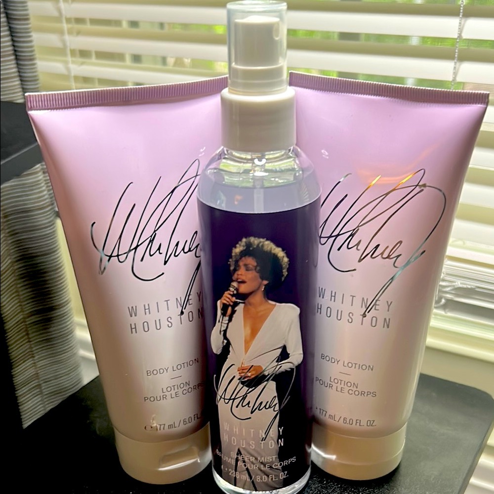 Whitney Houston Body Lotion and Mist Set